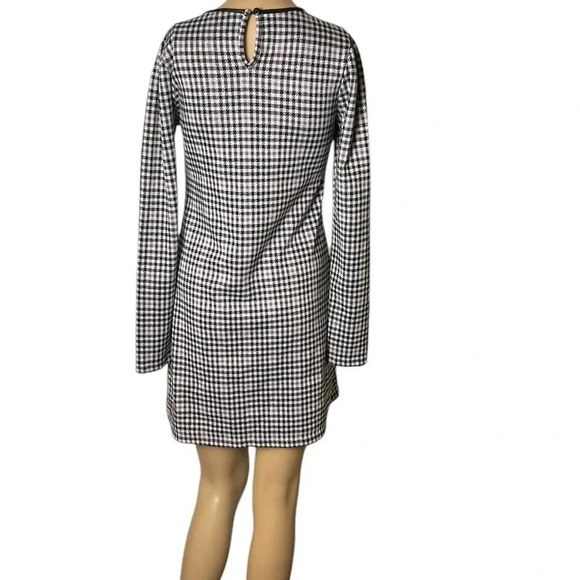 MID dress, women XS. Houndstooth, checkered,fitted, office,career,event,classy - Picture 5 of 12